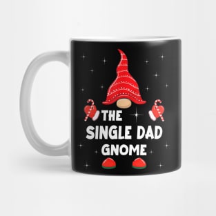 The Single Dad Gnome Matching Family Christmas Pajama Mug